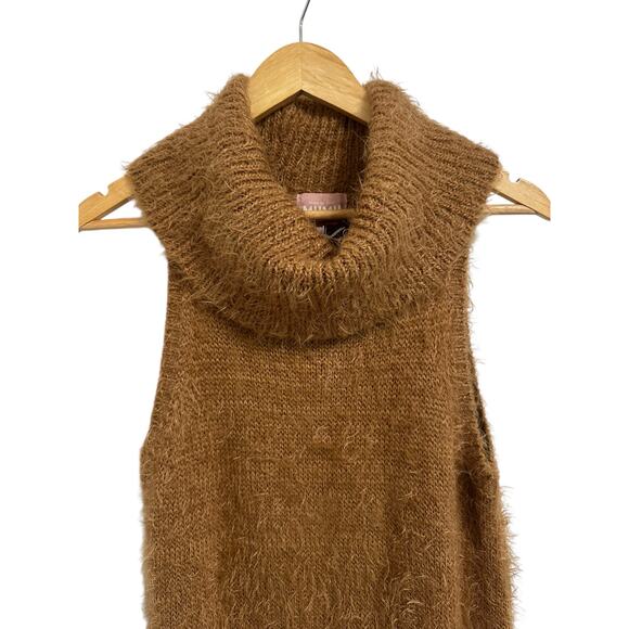 Show Me Your MuMu Cognac Knit Fauna Dress size XS NEW‎ $144 - Picture 3 of 10